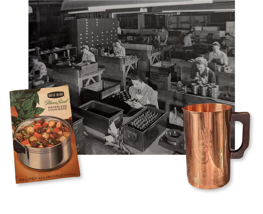 1930s West Bend factory and catalog