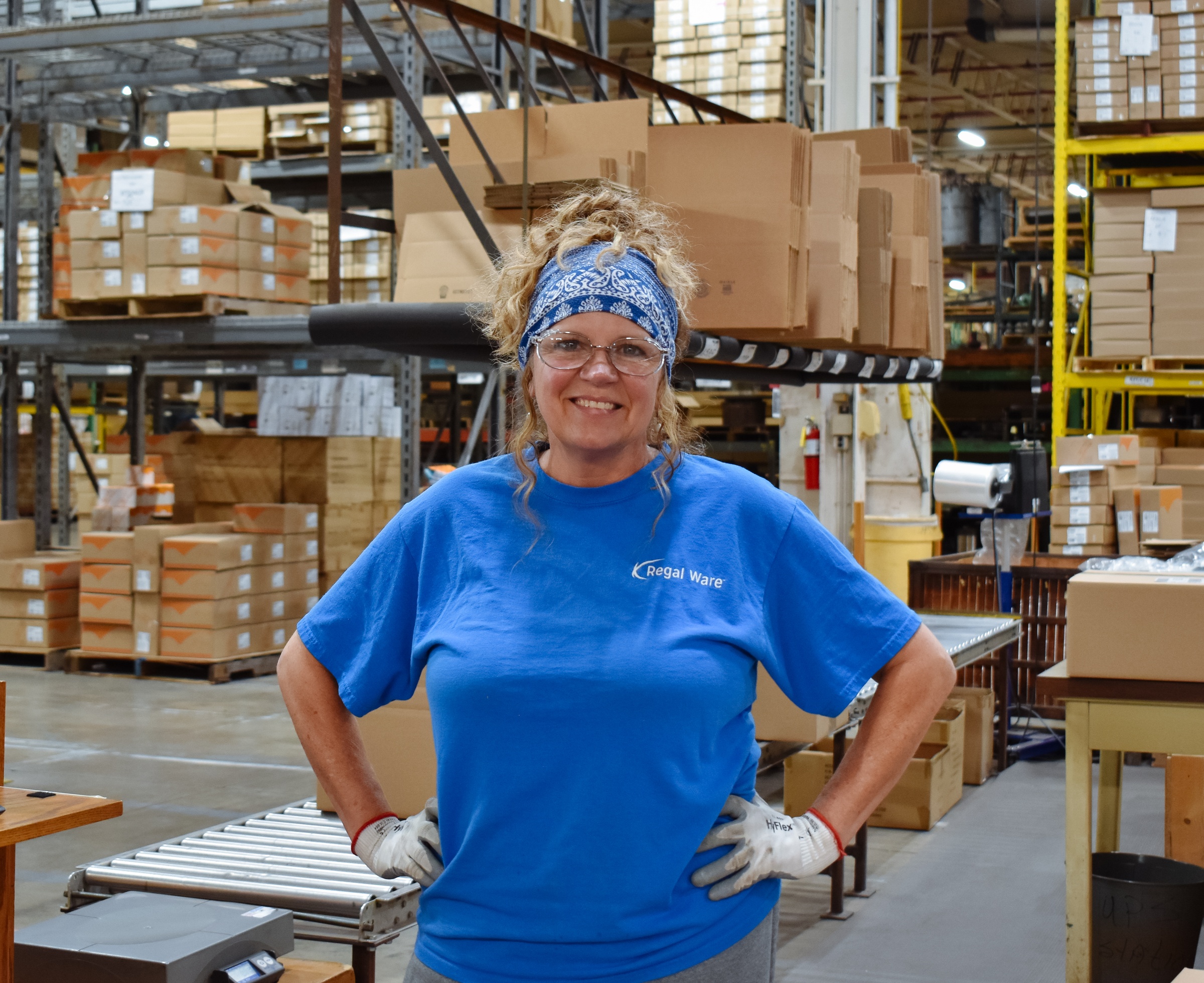 Smiling SynergyOps employee